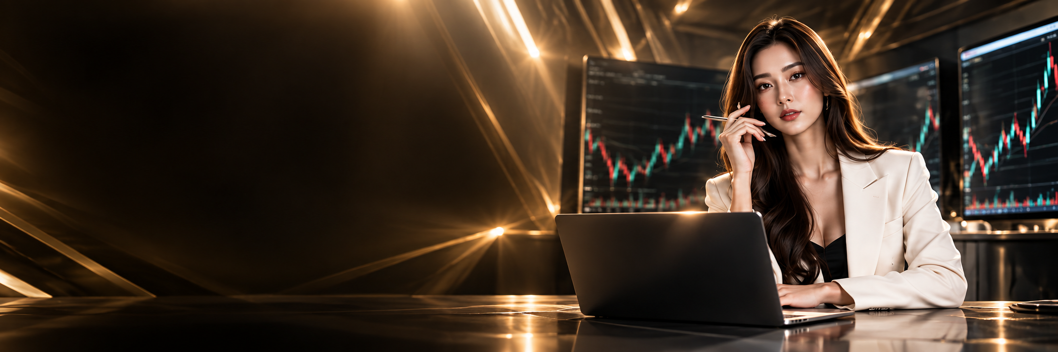 นักเทรดมืออาชีพในห้องวิเคราะห์ตลาดของ BTC Trading Ecosystem